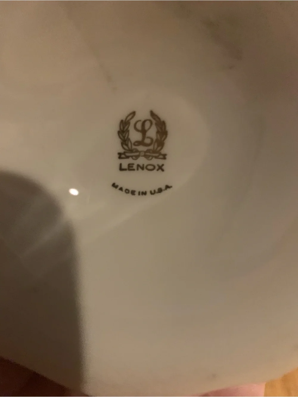 Lenox candle holder